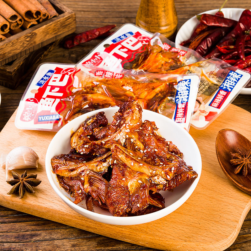 Spicy Fish Jaw Snack