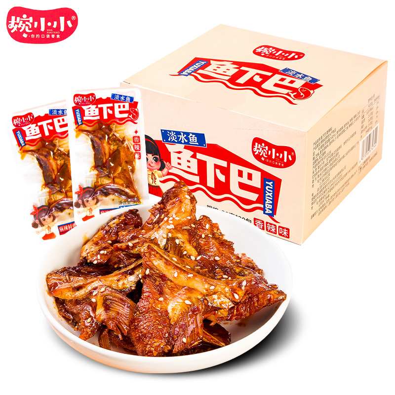 Spicy Fish Jaw Snack