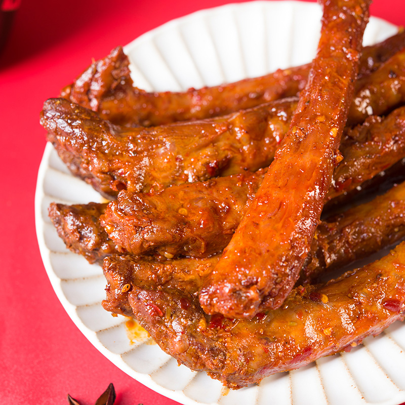 Hand-Torn Roasted Neck Spicy